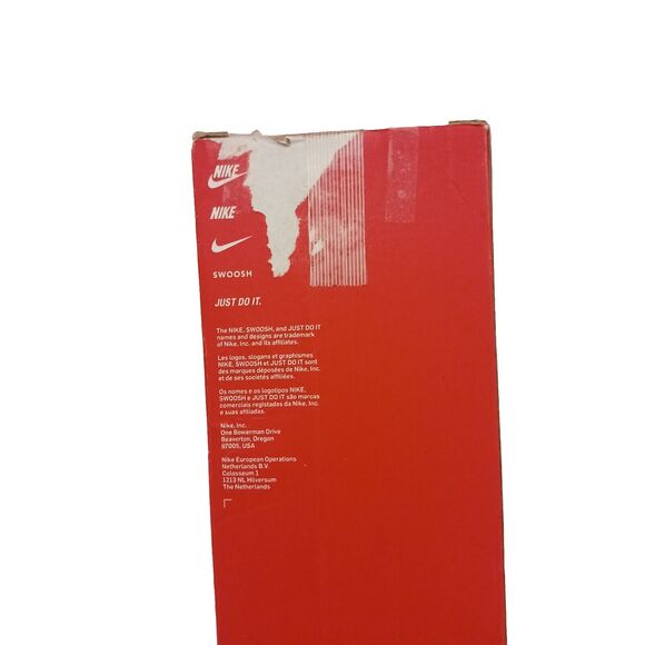 Nike Empty Shoe Box Only for VICTORI ONE SLIDE Sz 8 storage Cardboard Box Used - Picture 5 of 10